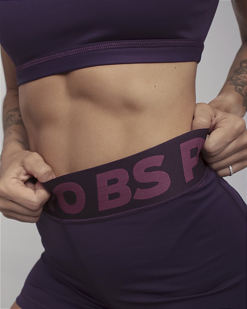 Legging BS PRO Alta Compressão - Grape