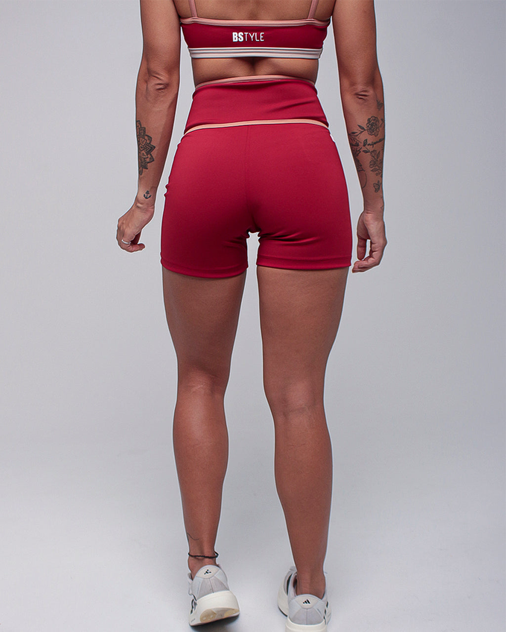 Short Fem Cintura Alta c/ Contraste - Rubi