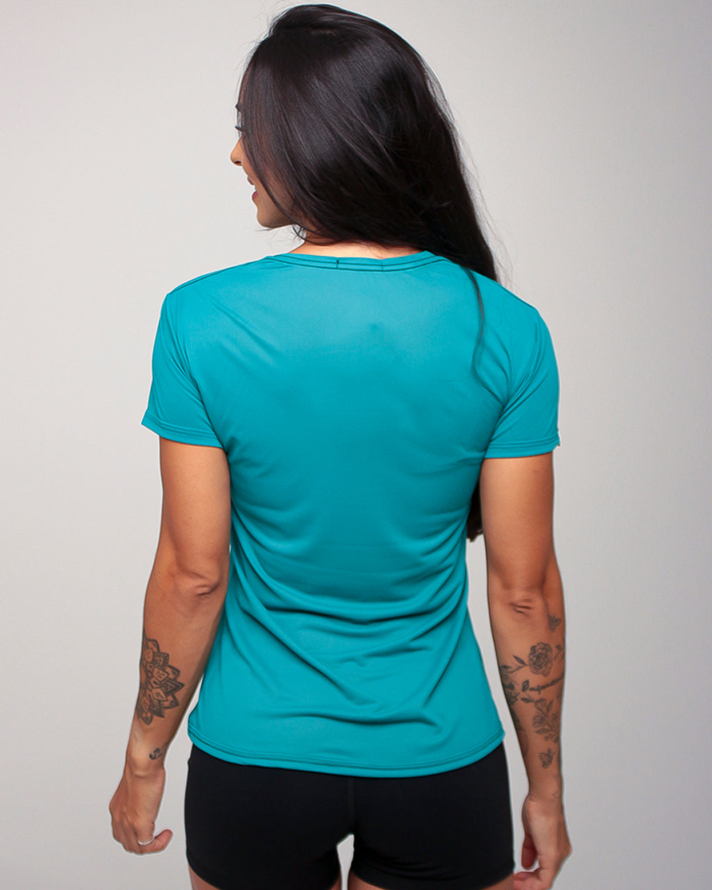 Camiseta Fem. BS Skull - Verde