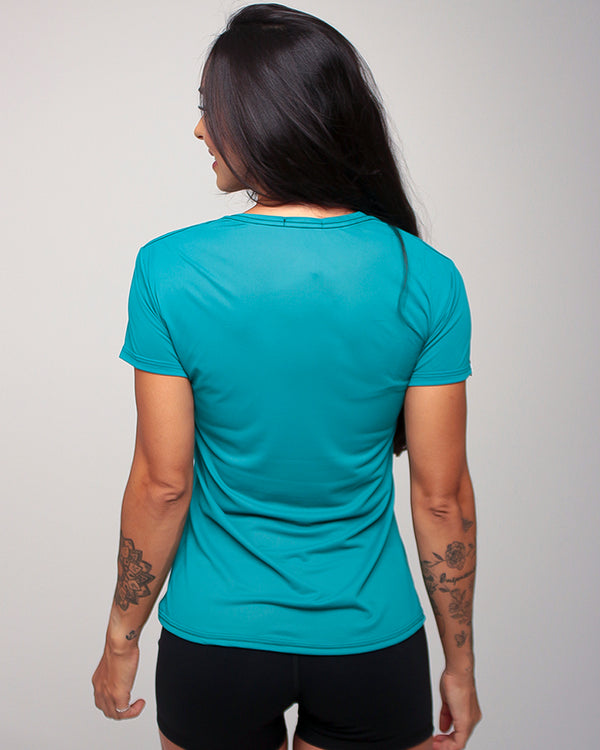 Camiseta Fem. BS Skull - Verde