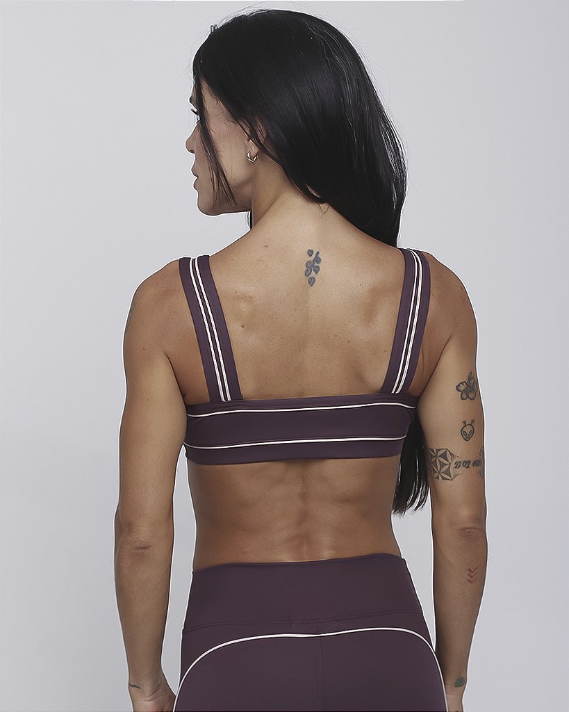 Top c/ Alças Soft - Ebano