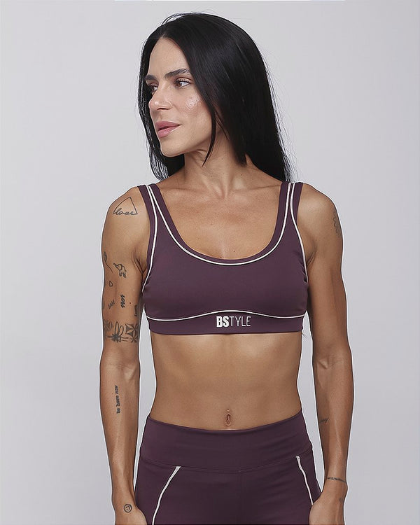 Top c/ Alças Soft - Ebano