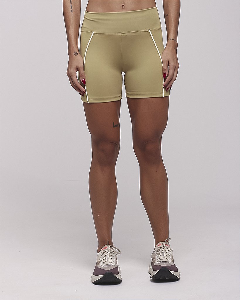 Short Levanta Bumbum c/ Debrum - Sideral Khaki