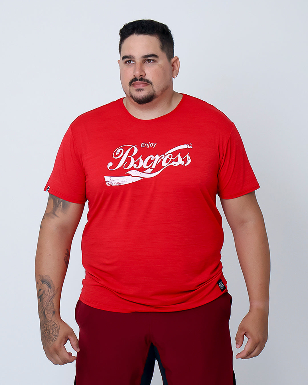 Cam Masc Plus Size Enjoy - Vermelho