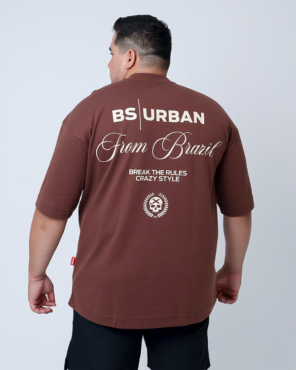 Big Oversized Plus Size Urban - Marrom