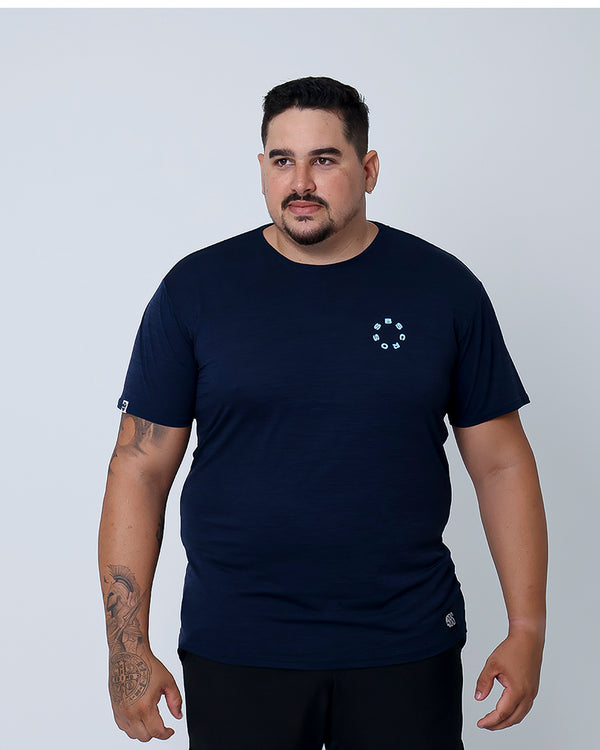 Cam Masc Plus Size - Azul Marinho