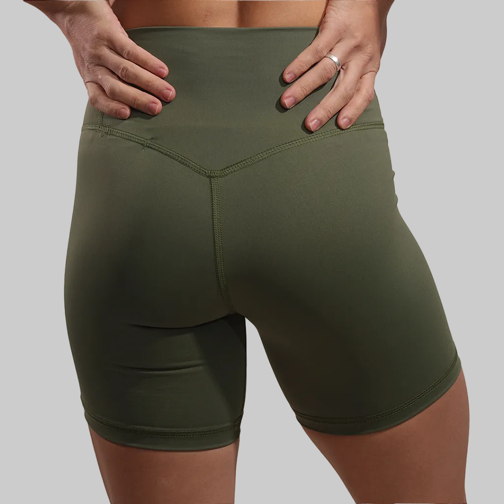 Short meia coxa BS Elastic - Verde