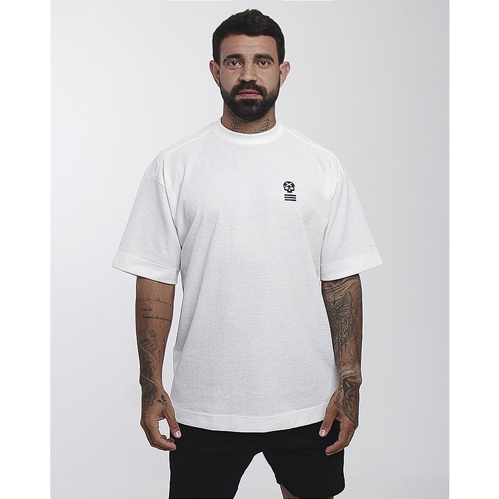 Camiseta Mas. Big Oversized BS Old School - Off – bscross