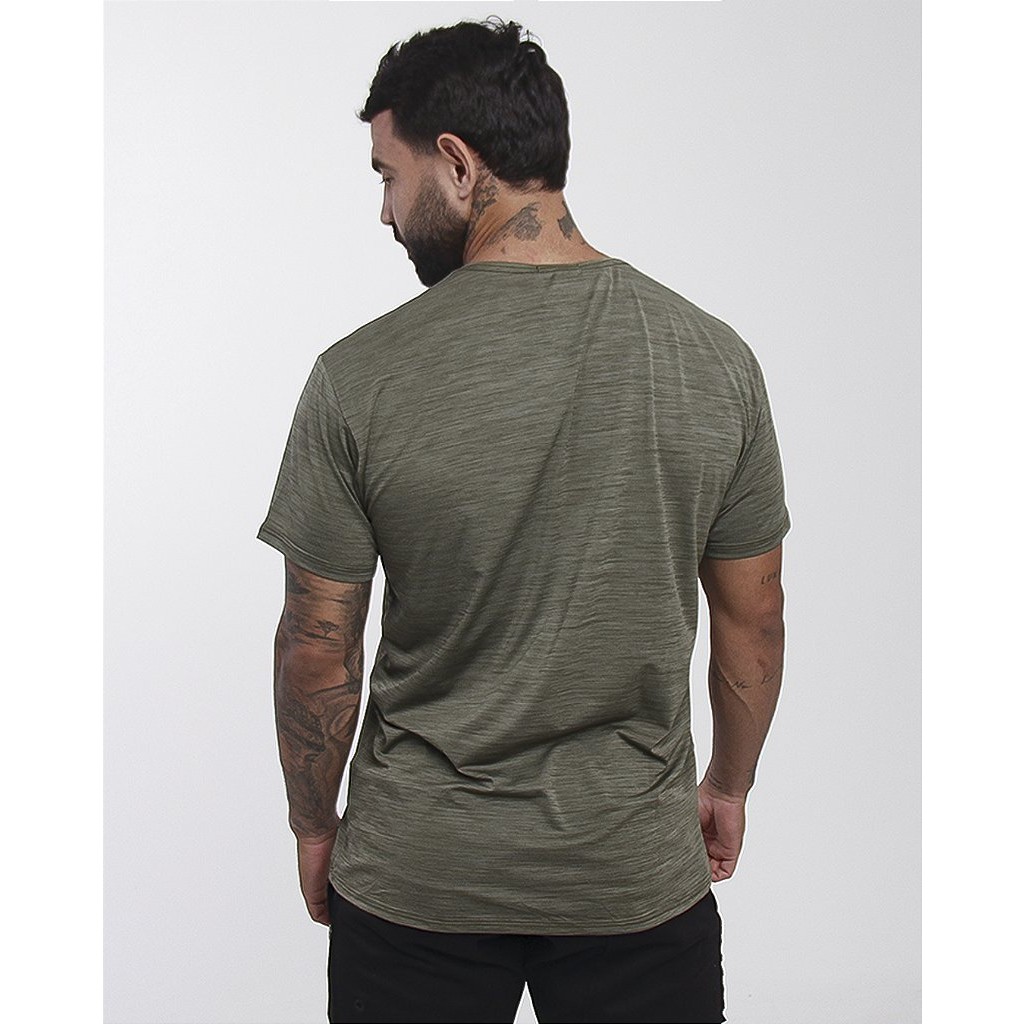 Cam Masc Bs Caveira - Verde Militar