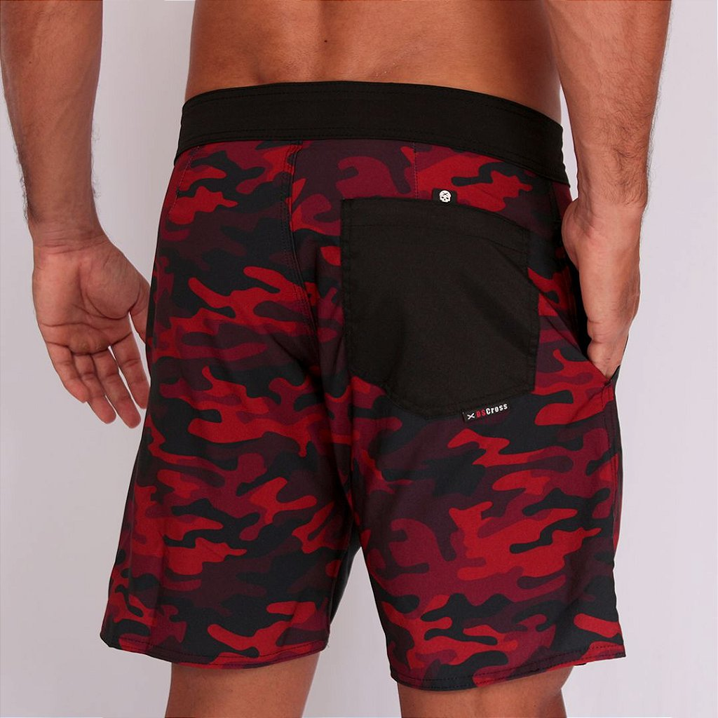 Bermuda Red Camuflado
