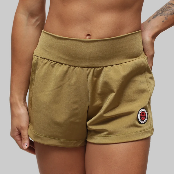 Short fem. Flow Interm. - Verde Musgo