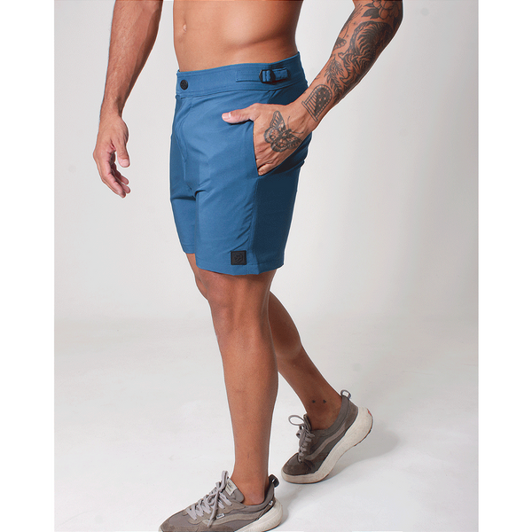 Berm Casual All in One Color - Azul Petróleo