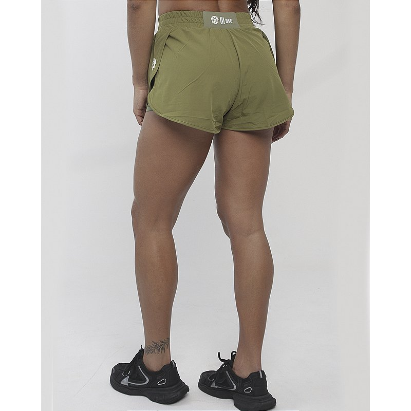Short Corrida C/ Short Interno - Avocado