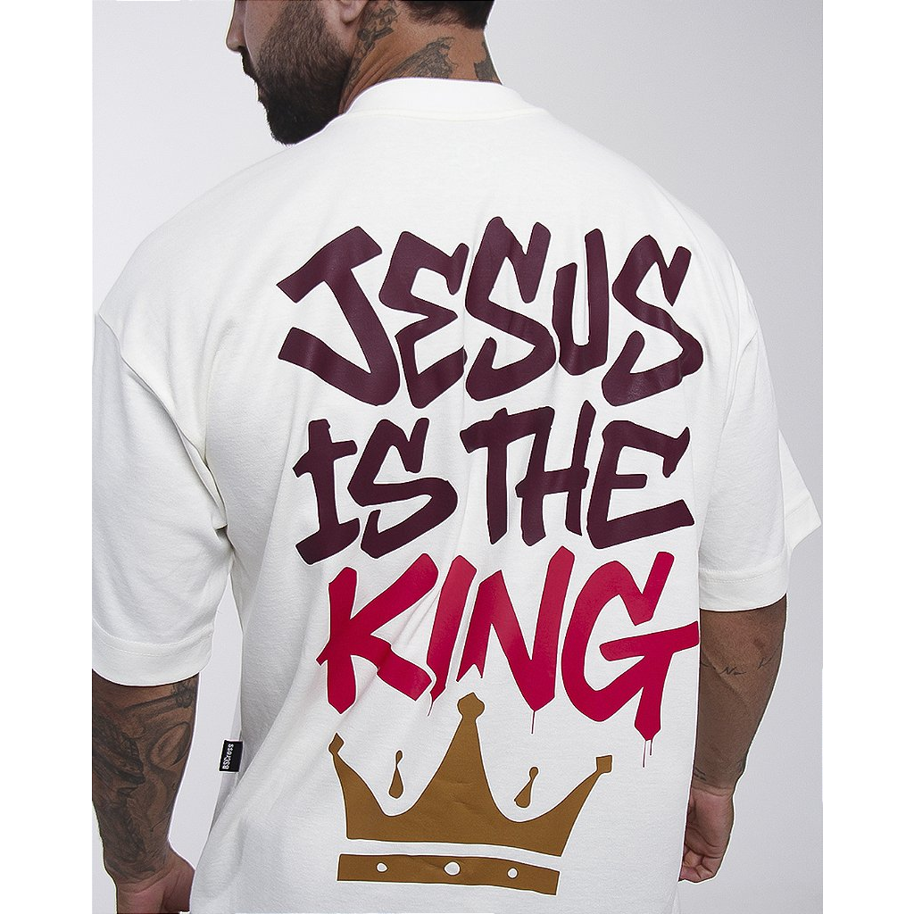 Cam Oversized Jesus is The King - Off