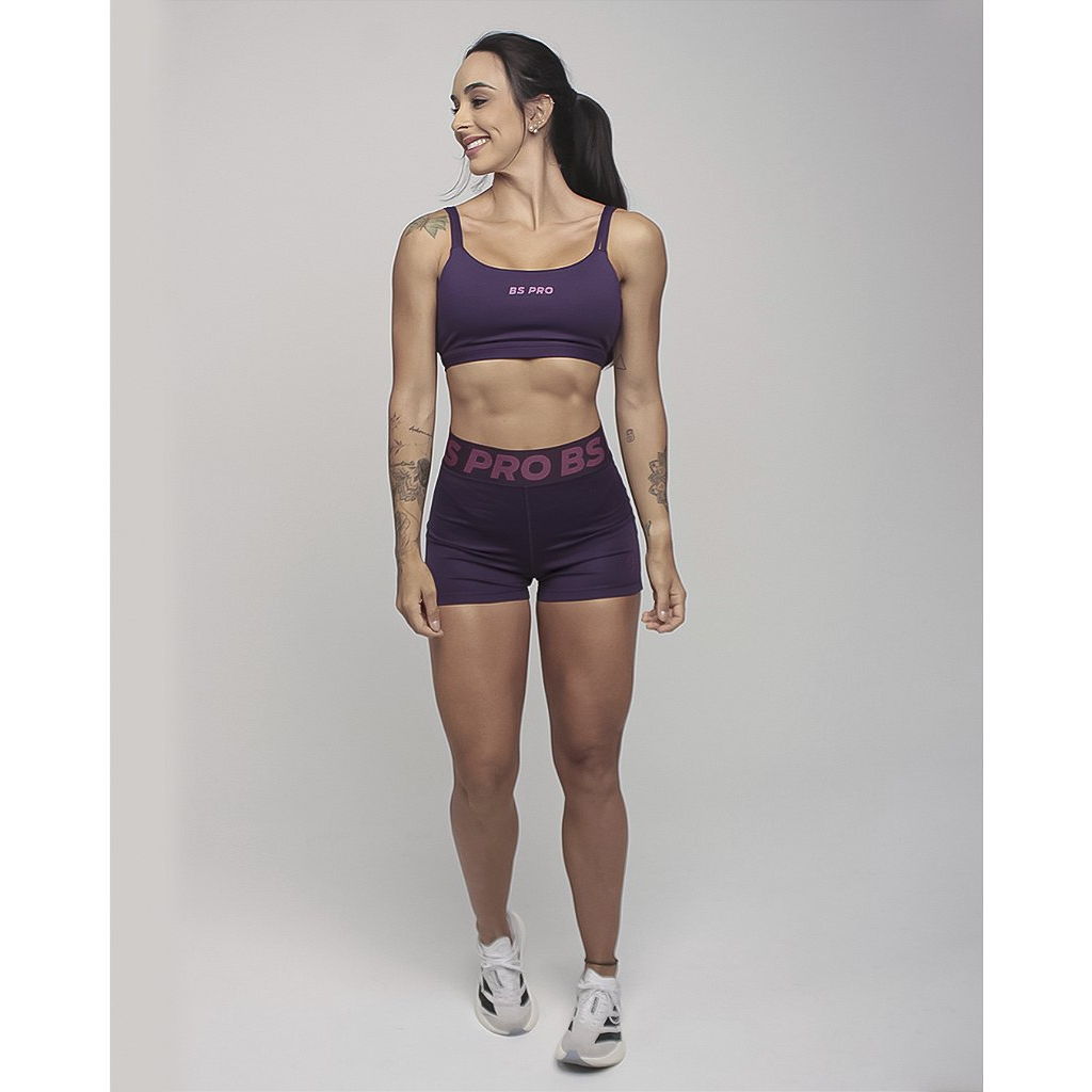 Short Fem BS Pro - Grape