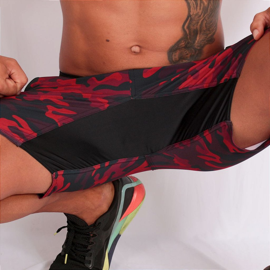 Bermuda Red Camuflado