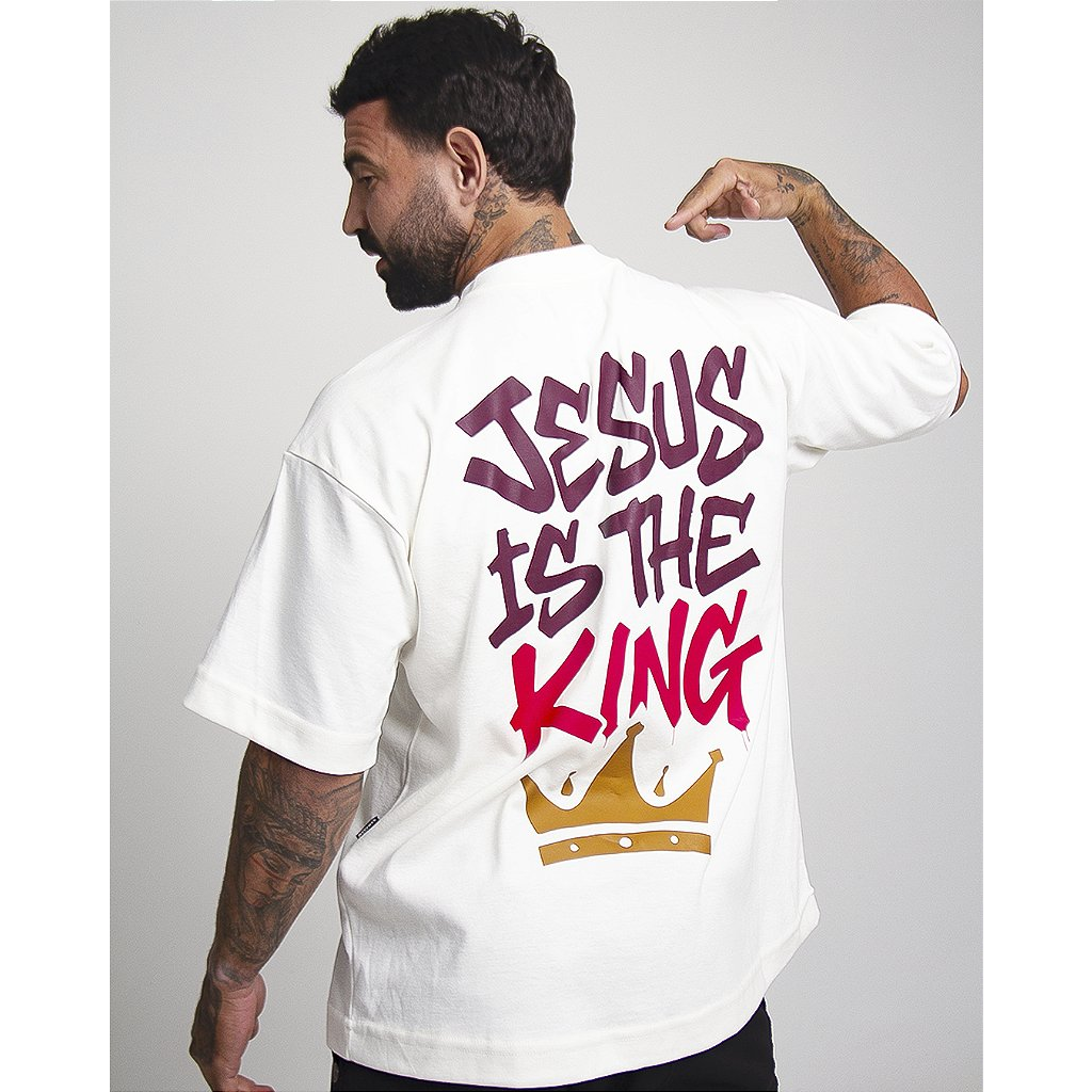 Cam Oversized Jesus is The King - Off