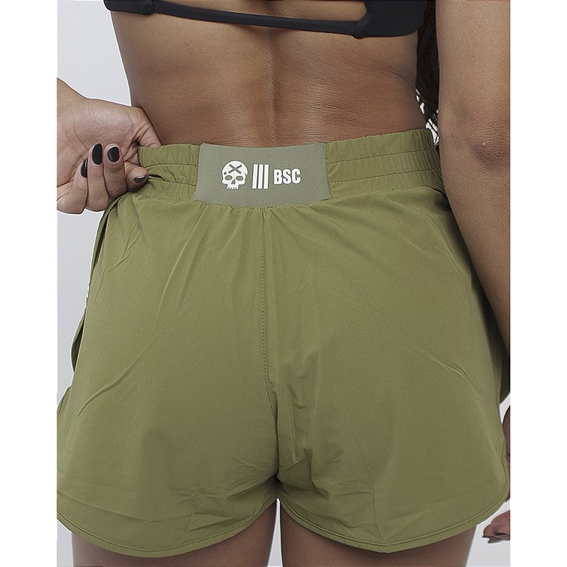 Short Corrida C/ Short Interno - Avocado