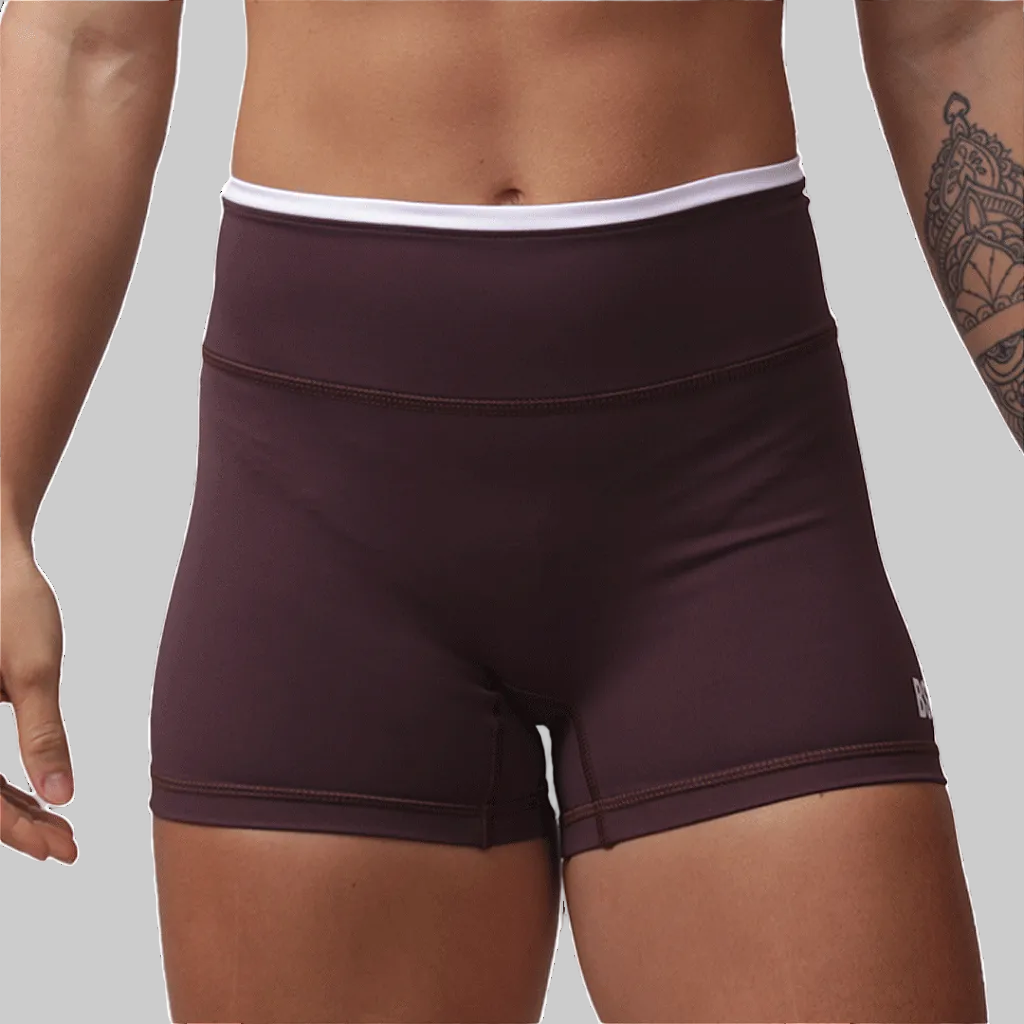 Short fem. Bs  Inter Sem Costura  - Ebano