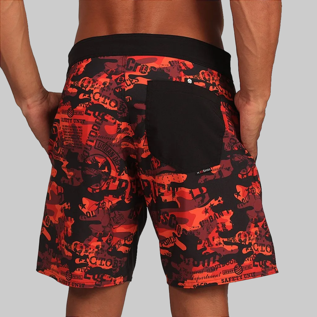 Bermuda Básica Journal - Red Camuflado