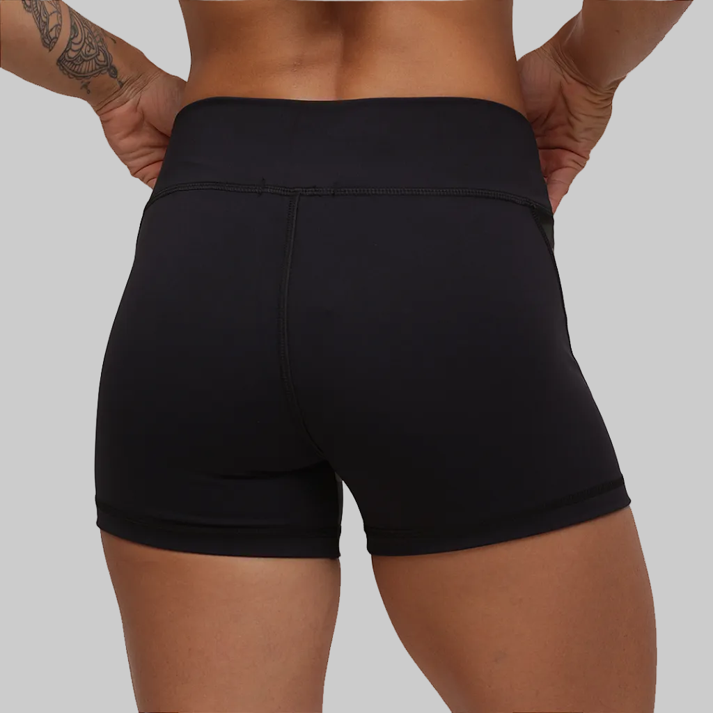 Short Fem Sublimado - Camuflado Verde