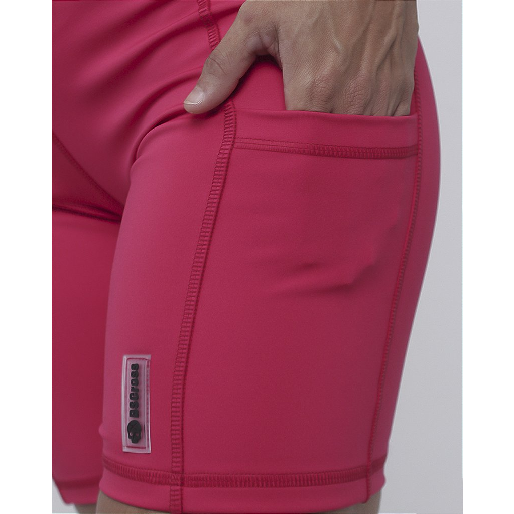 Bermuda Fem. BS Run - Rosa