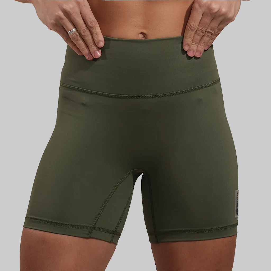 Short meia coxa BS Elastic - Verde