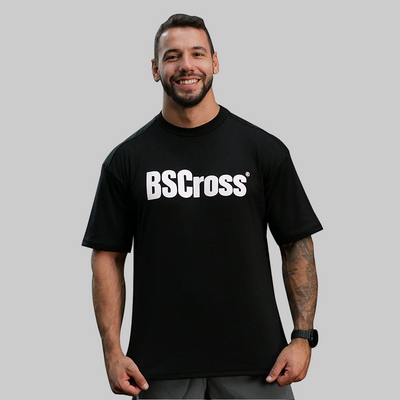 Camiseta Mas. Oversized BS - Preto