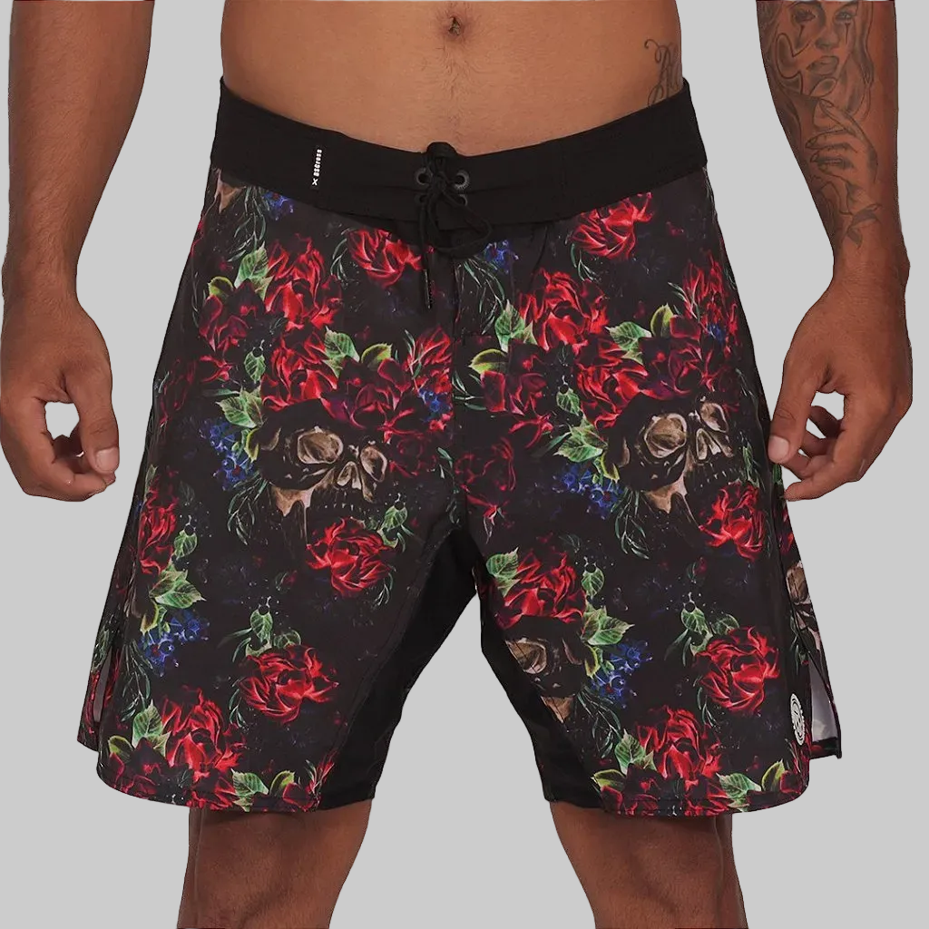 Bermuda Básica Skull Roses II