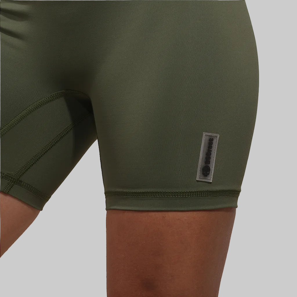 Short meia coxa BS Elastic - Verde