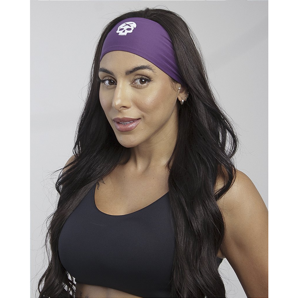 Headband caveira BS - Roxa