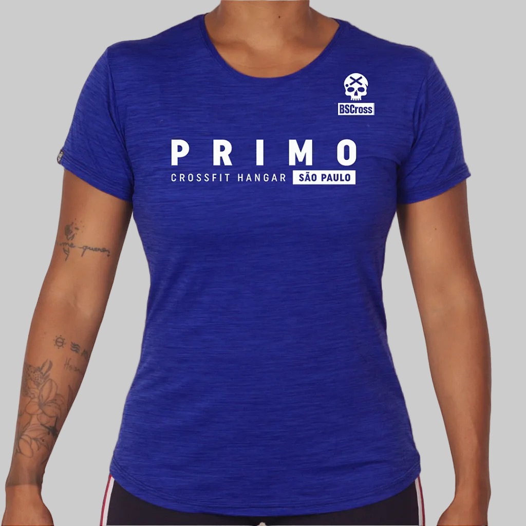 Camiseta Feminina Personalizável Exclusive Team - BS Cross - Azul