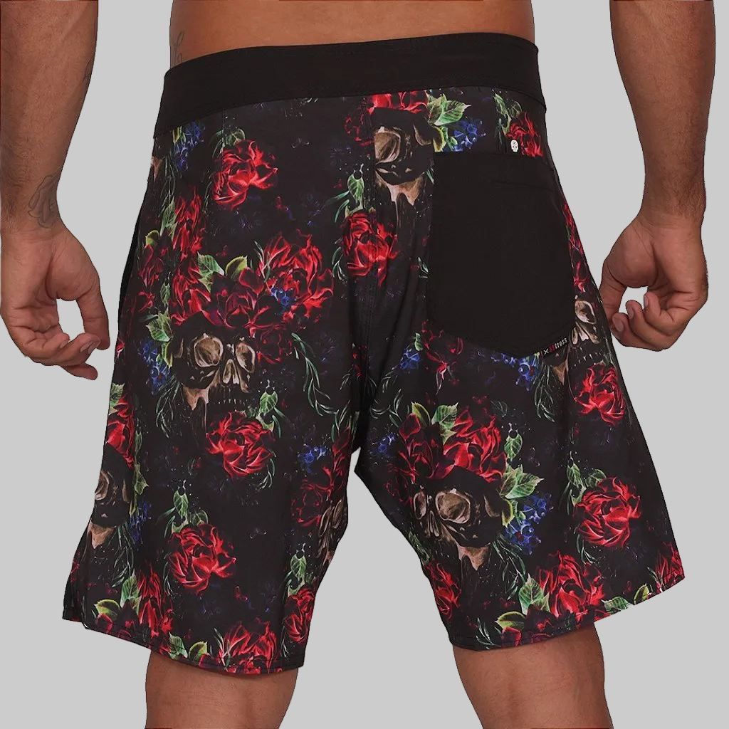 Bermuda Básica Skull Roses II