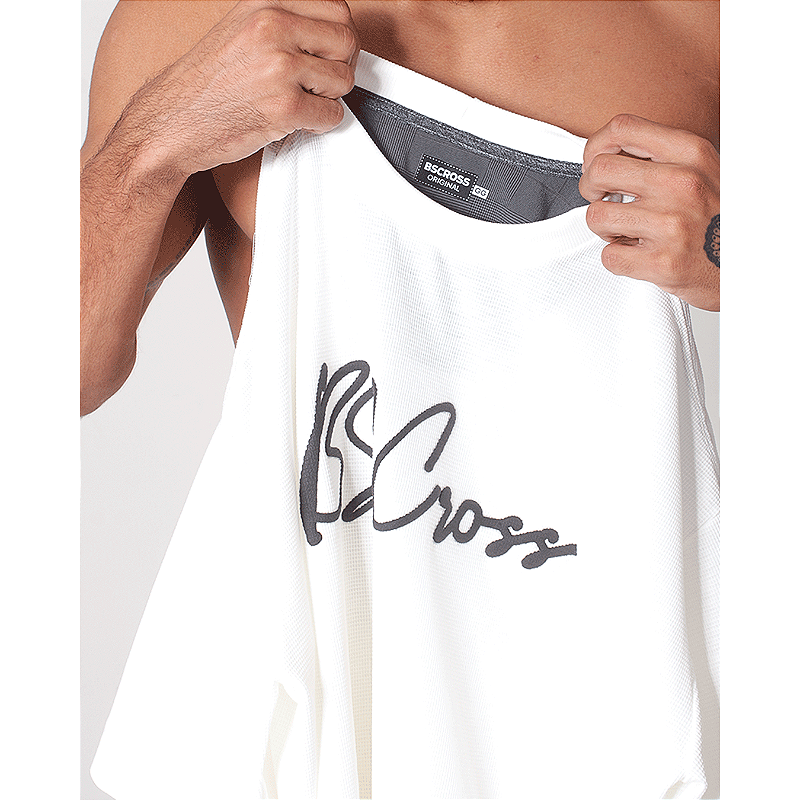 Camiseta Mas. Big Oversized Assinatura  - Natural