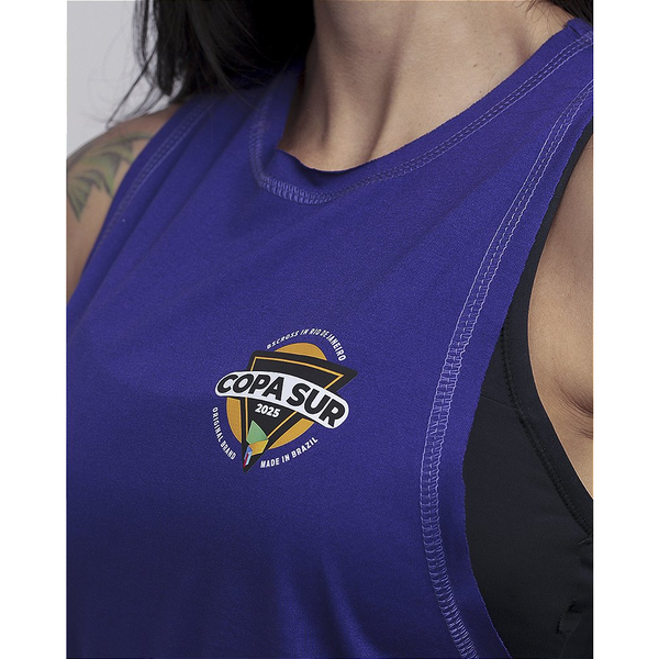 Regata Fem Logo Copa Sur - Roxo