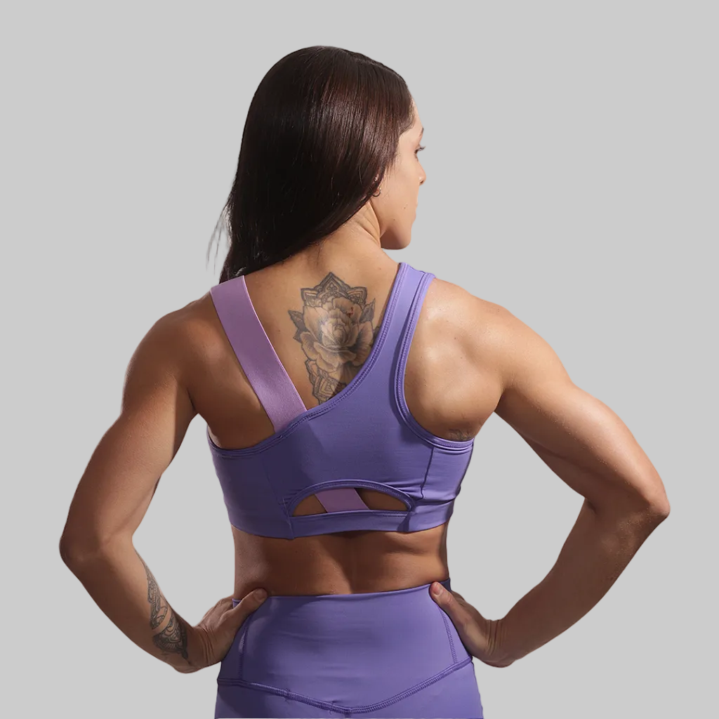 Top Alça Única c/ elástico BSCross - Lilás