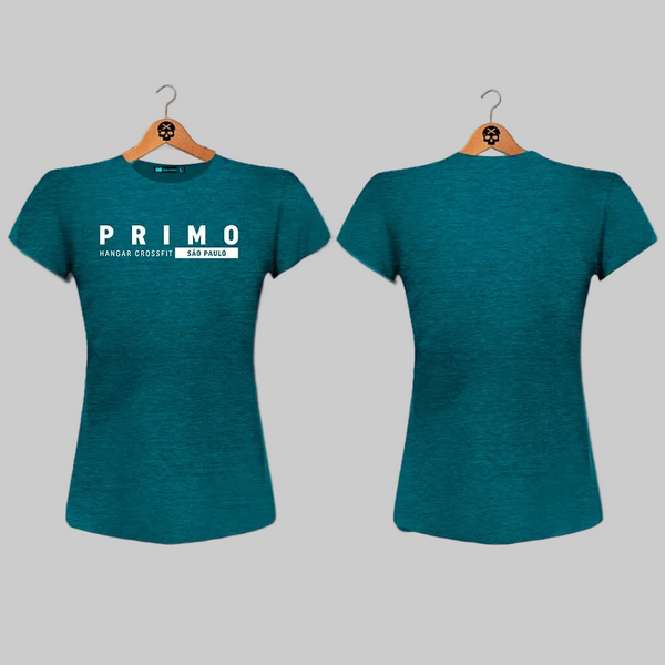 Camiseta Feminina Personalizável Exclusive Team - BS Cross - Verde Petróleo