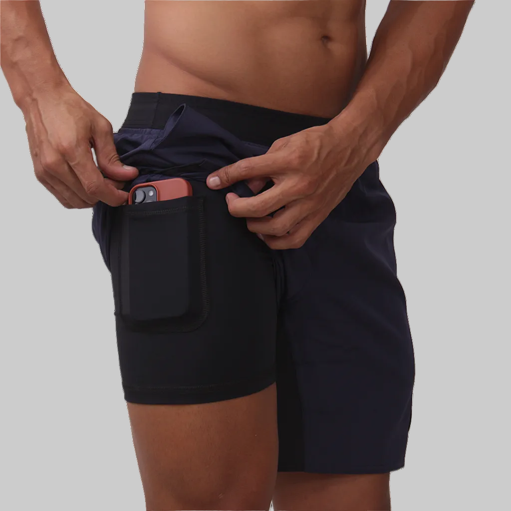 Short mas. BS Running - Marinho