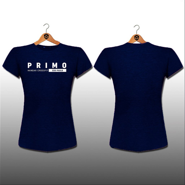 Camiseta Feminina Personalizável Exclusive Team - BS Cross - Marinho