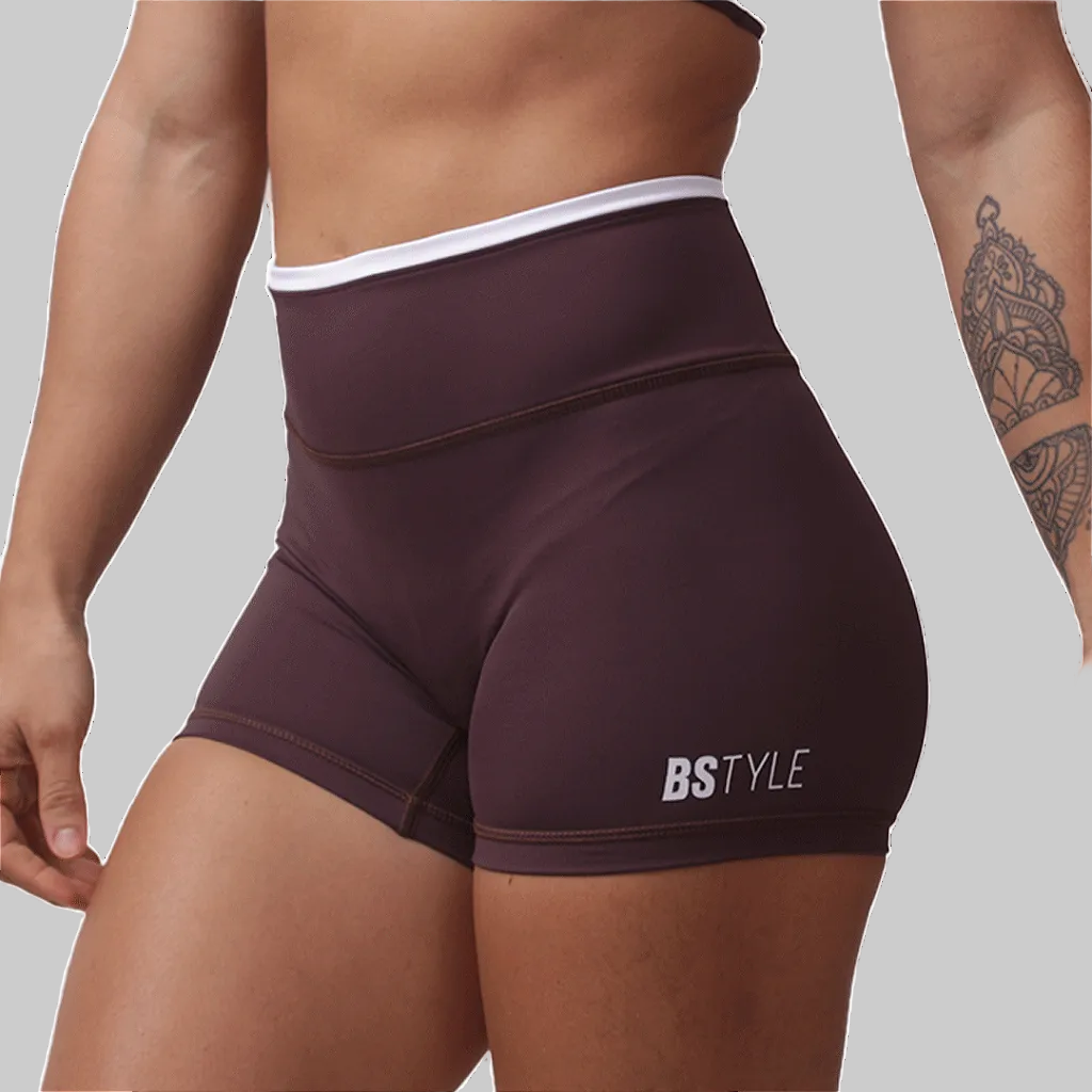 Short fem. Bs  Inter Sem Costura  - Ebano