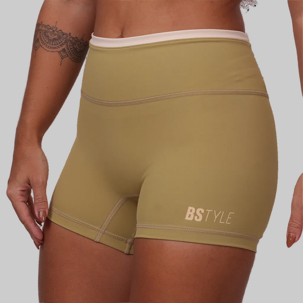 Short fem. Bs  Inter Sem Costura  - Khaki