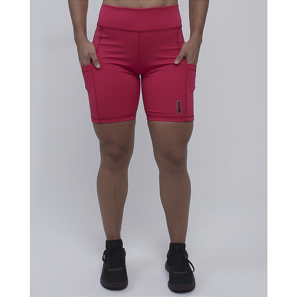 Bermuda Fem. BS Run - Rosa