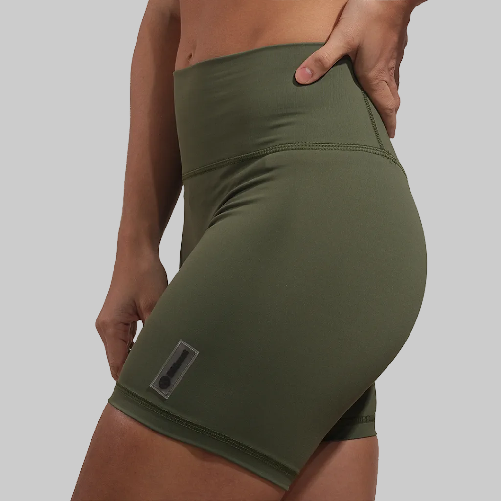 Short meia coxa BS Elastic - Verde