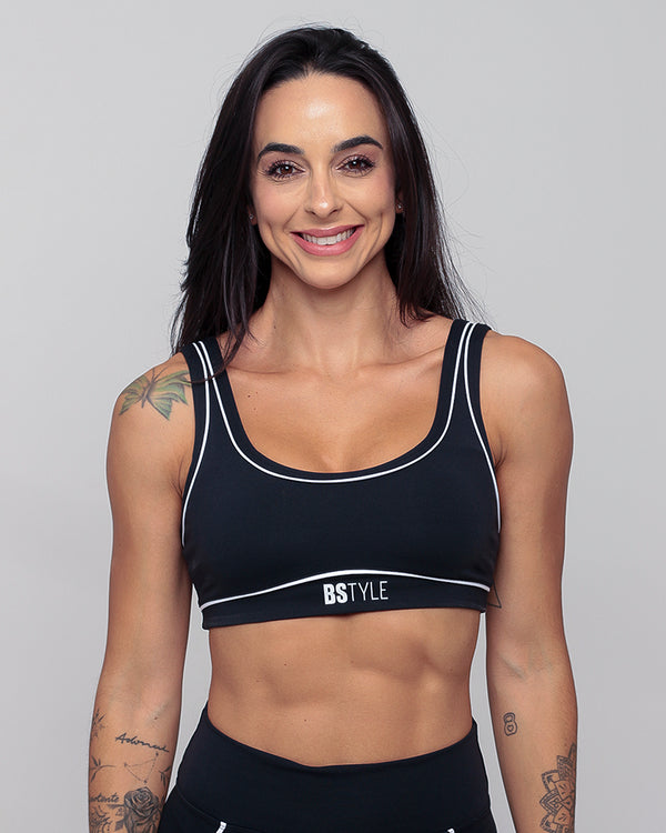 Top c/ Alças Soft - Preto