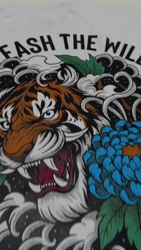 Oversized Exclusive - Tiger 02 Branca