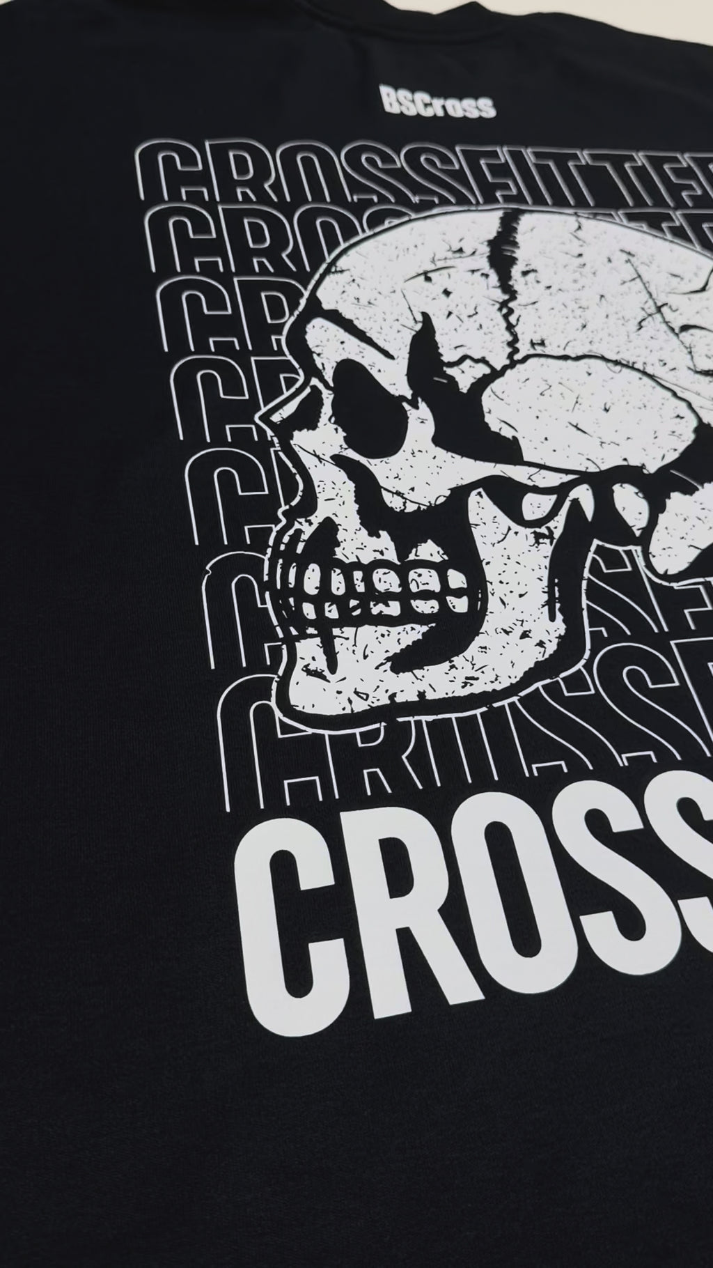 Oversized Exclusive - Crossfitter Skull Preta
