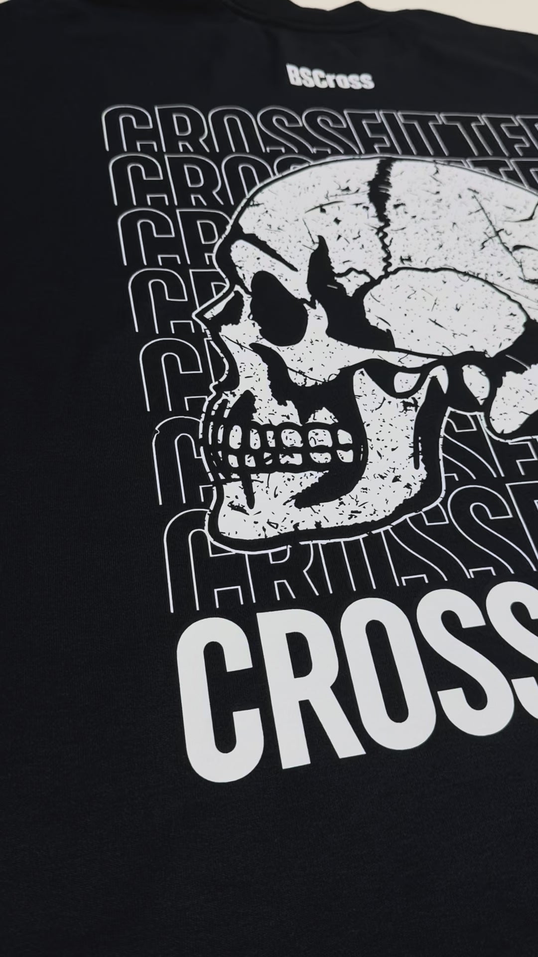 Oversized Exclusive - Crossfitter Skull Preta