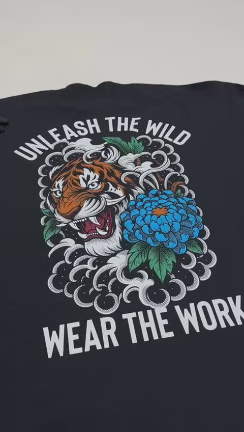 Oversized Exclusive - Tiger 02 Preta