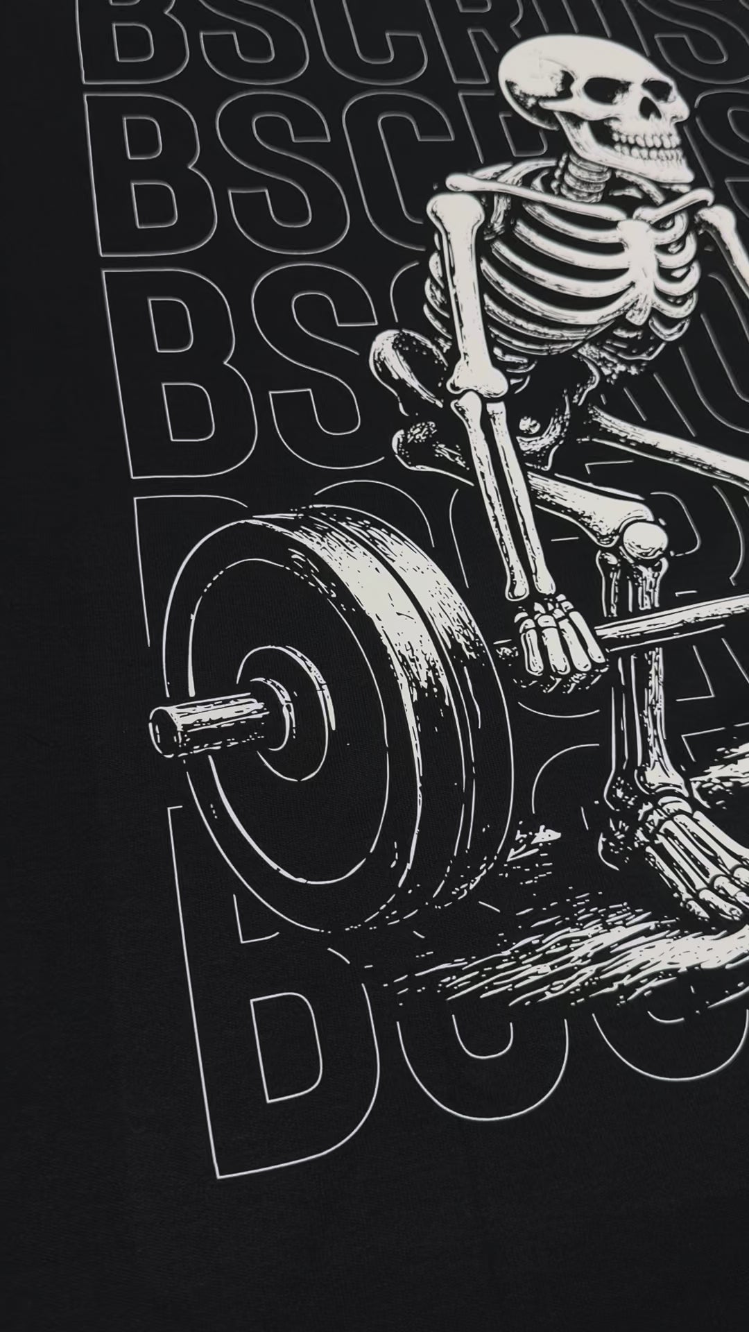 Oversized Exclusive - Skull Deadlift Preta
