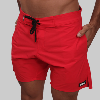 Berm Masc Curta Pro Impermeável - Vermelho